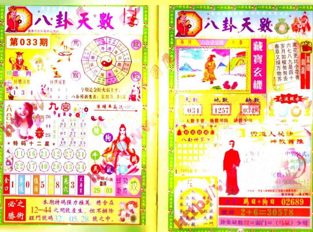 033期八卦天数[图]